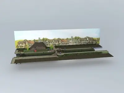 Repairs to Top Lock UK Free 3D model