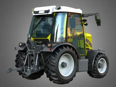SKE 50 - Electric Tractor 3D model
