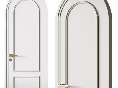 Interior Doors Arc 3D model