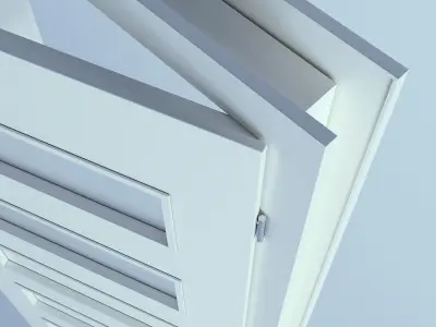 White Door 58 3D model