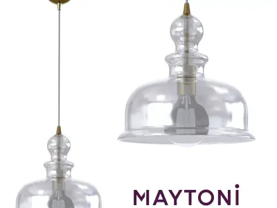 Pendant Lamp Tone P001PL-01BZ Maytoni Modern Free 3D model