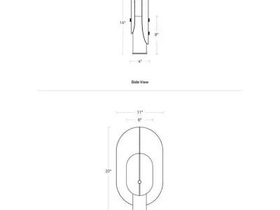 Filter Table Lamp 3D model