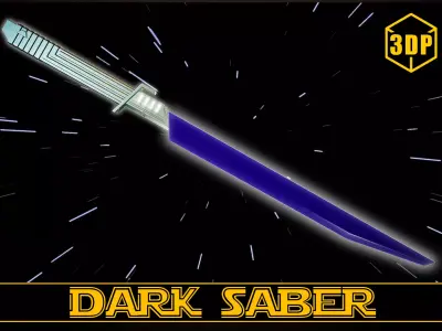 Dark Saber - Mandalorian Sword 3D print model