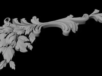 dekor ornament 3D model 73