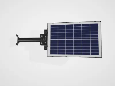 SOLAR LIGHT 200W SOLAR STREET LIGHT Low-poly 3D model