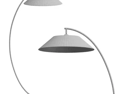Circo floor lamp 3D model