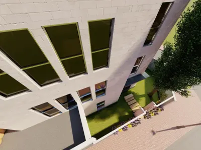 Urban House Concept 3D model