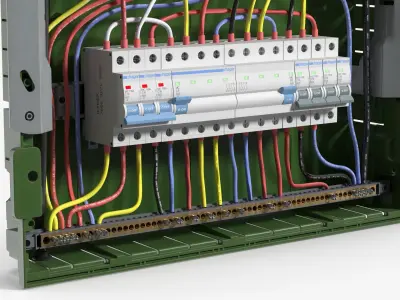  Flush Mount Distribution Board 