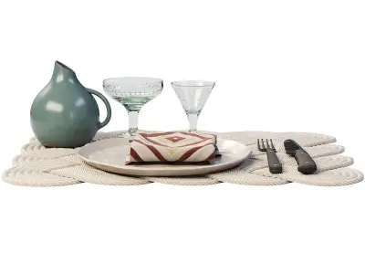 Tableware Set 3D model