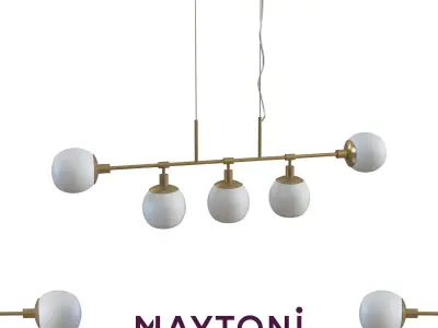 Pendant Erich MOD221-PL-05-G Maytoni Modern Free 3D model