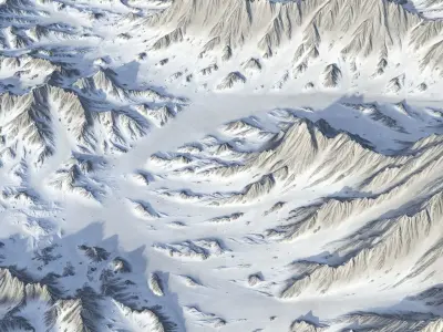 Landscape 90 Low-poly 3D model