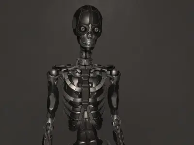  Cyborg Girl Bella Lowpoly Game ready 