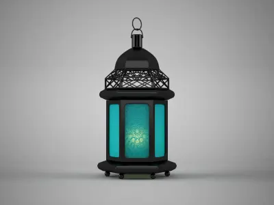 Islamic lantern   3D model