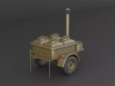 Field Kitchen 3D model