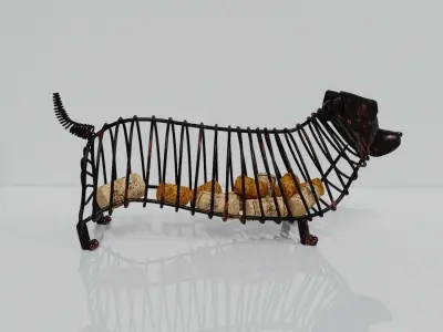 wine cork container  3D model