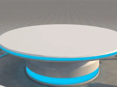 Sci Fi Table 3D model
