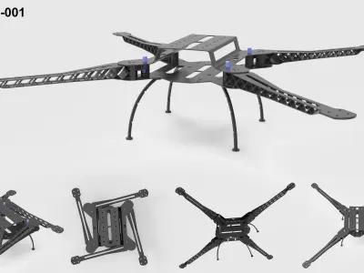 Drone Frame  3D print model