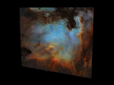 North America Nebula 3D model