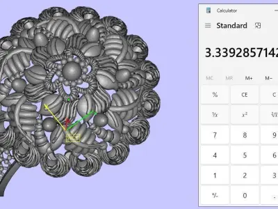 Ladies Rings light weight 3D print model