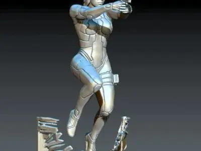 MOTOKO KUSANAGI GITS 2017 3D print model