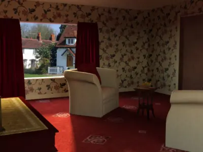 Mostly furnished house 3D model