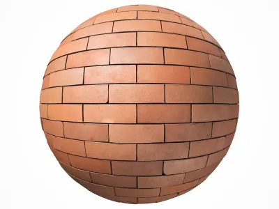 Red classic brick with no let texture Texture