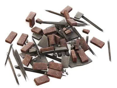 Rubble Medium 3D model