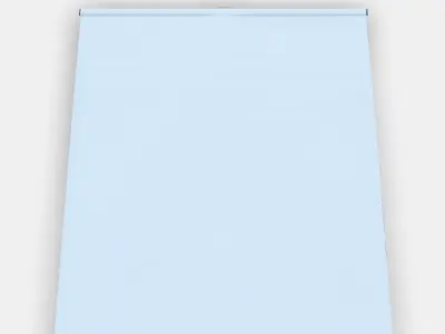 FONSTERBLAD Block-out roller blind Low-poly 3D model