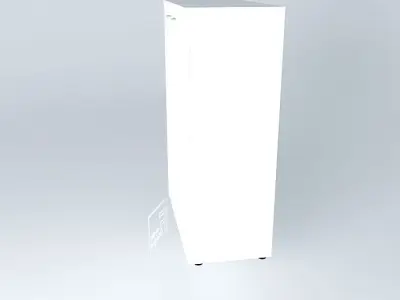 MEDIUM HEIGHT CABINET-WOOD DOORS-900x450x1350mm Free 3D model