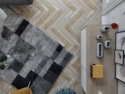 Modern apartment 3D model