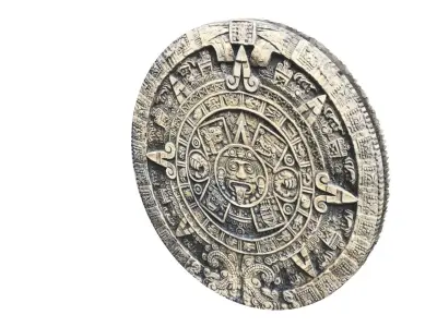 Mayan Calendar 3D model