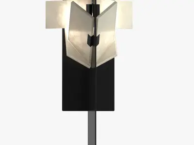 Double Fly wall lamp 3D model