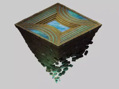 Titan Temple - Shitai 09 3D model