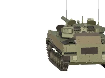 2S25 Sprut-SD 3D model