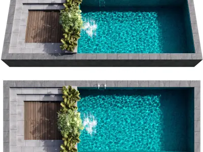 SWIMMING POOL NO99 A 3D model