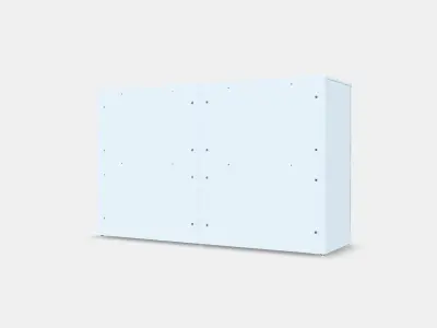 NORDLI chest of drawers with 8 drawers 3D model