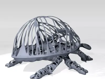 Ladybird Dust Voronoi 3D model