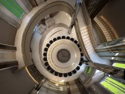 Hall   dinning room    Stairs  3D model