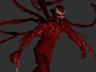 The Carnage Symbiote 3D model