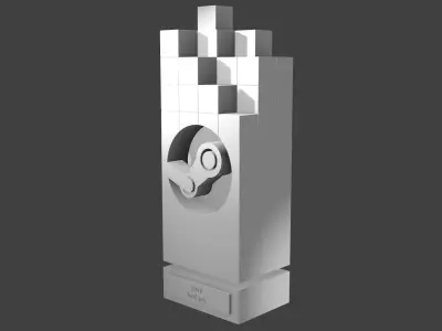 Steam Award 3D model