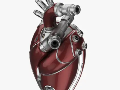Cyber Heart 2 3D model
