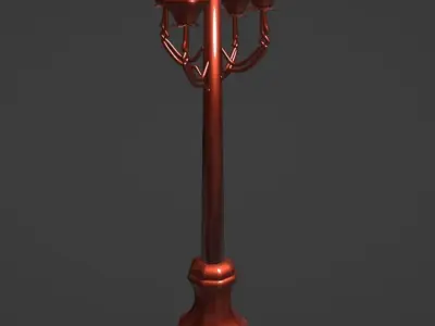 Street light 3D model
