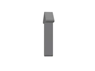 3d arrow alt up Low-poly 3D model
