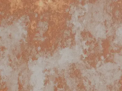 Galvanized Scratches Rust PBR Seamless Texture