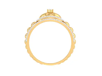  Women Ring MTL 3dm STL OBJ FBX Details 3D print model 70