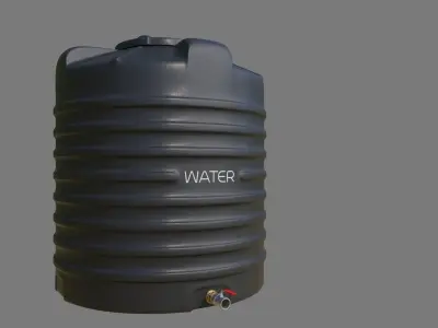 Water Tank 1 3D model