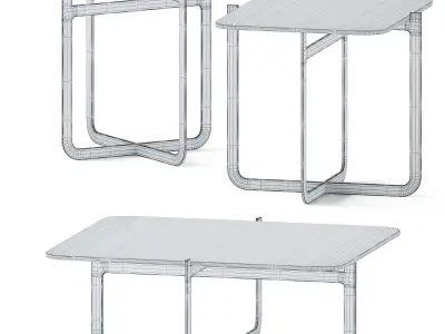 Metal Coffee Table Clip by Discipline 3D model