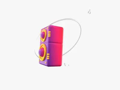 Speaker 3D model