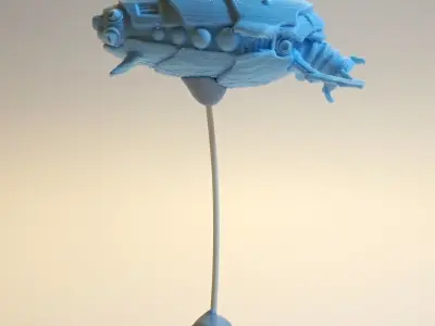Space Freighter Cudele Lamina 3D print model