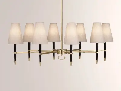 Light Ventana 8-Light Chandelier 3D model